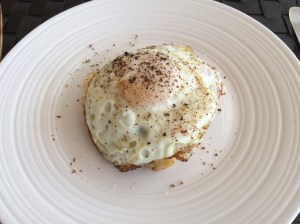 mash and egg