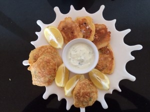 Salmon fritters