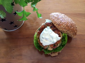 Chicken burger