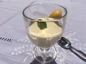 Lemony lime fool