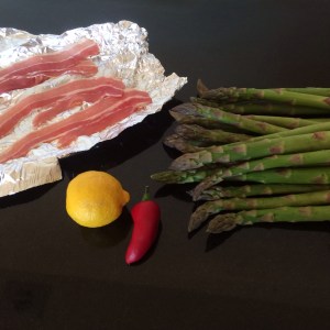Roasted asparagus
