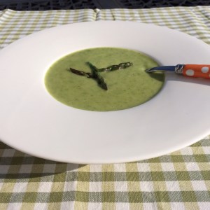 Asparagus soup