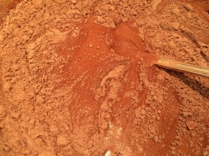 Chocolate brownie mix