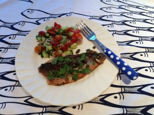 Moroccan style fish