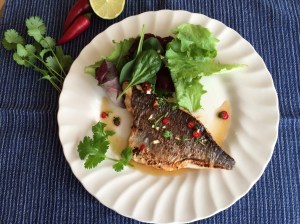 Seabream Thai style