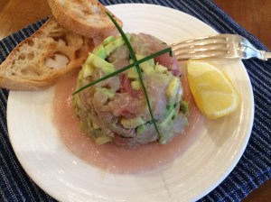 Swordfish tartare