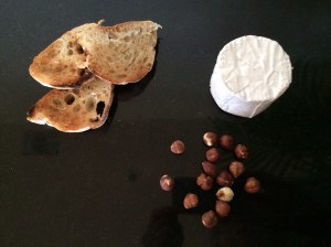 Goats cheese hazelnut and ciabatta