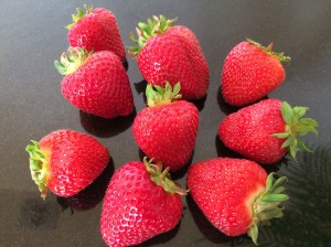 Fresh strawberries