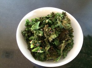 Kale crisps