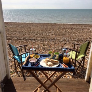 Breakfast at the beach