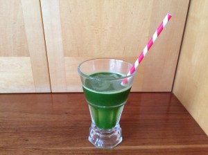 Kale, celery, apple juice