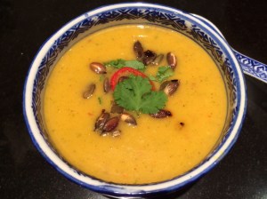 Firecracker coconut soup