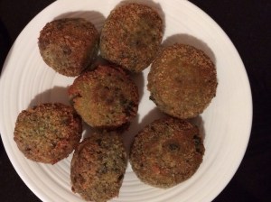 Mushroom fritters