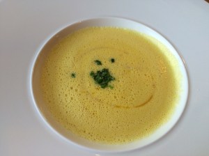 Sweetcorn veloute
