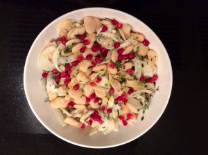 Butterbean and fennel salad